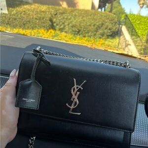 authentic ysl sunset medium bag.